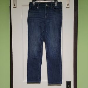 Simply Vera Vera Wang Straight Blue Jeans Sz 8